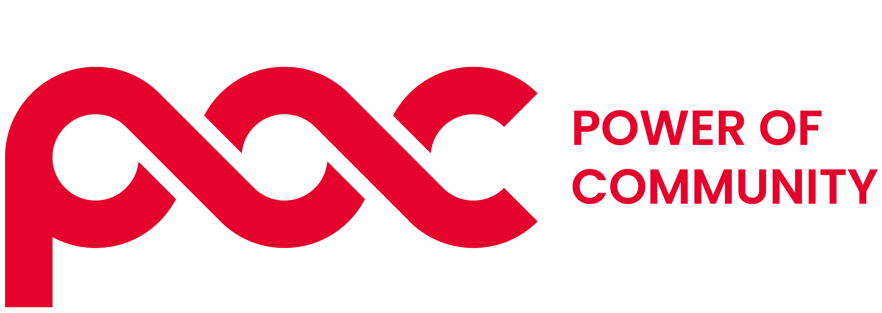 Power of Community (POC) logo